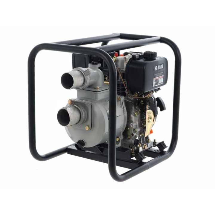 BlackStone BD 8000 dieselkäyttöinen moottoripumppu, 6 HP, 80 mm liitännät