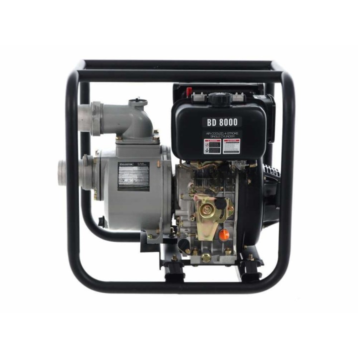 BlackStone BD 8000 dieselkäyttöinen moottoripumppu, 6 HP, 80 mm liitännät