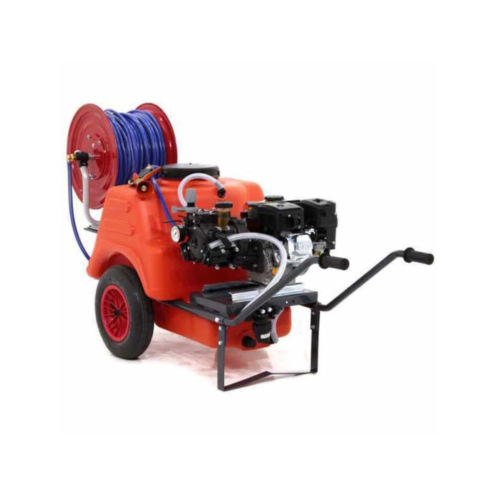 Comet MTP MC 25 Loncin ruiskutuspumppu kärryllä ja 150 l säiliöllä