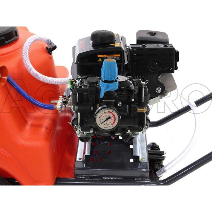 Comet MTP MC 25 Loncin ruiskutuspumppu kärryllä ja 150 l säiliöllä