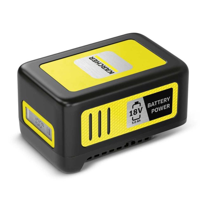 Karcher Battery Power 18 V 5 Ah litiumioniakku LCD näyttö IPX5 su