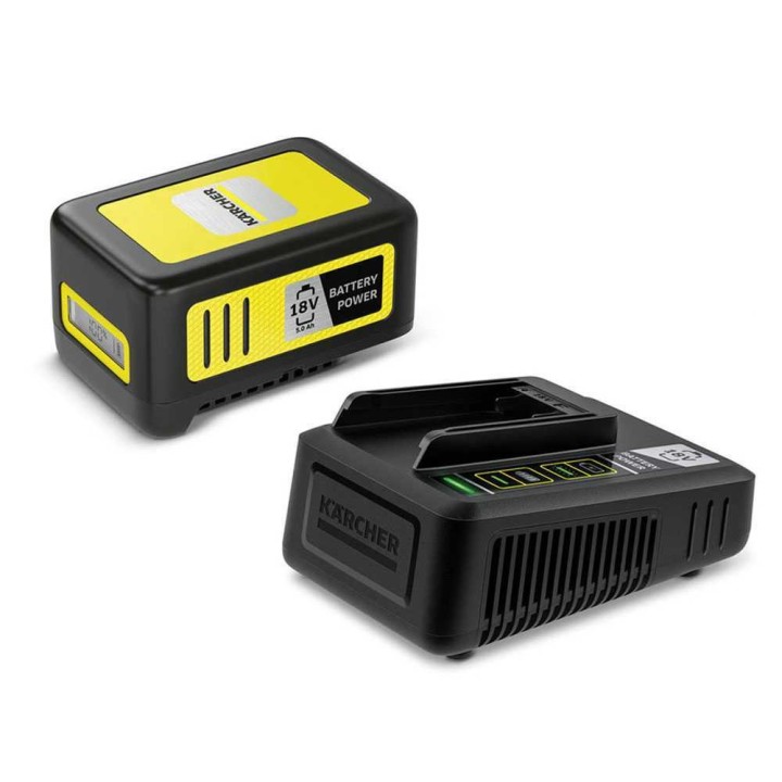 Kärcher Battery Power 18/50 akku ja laturi, 18 V, LCD-näyttö