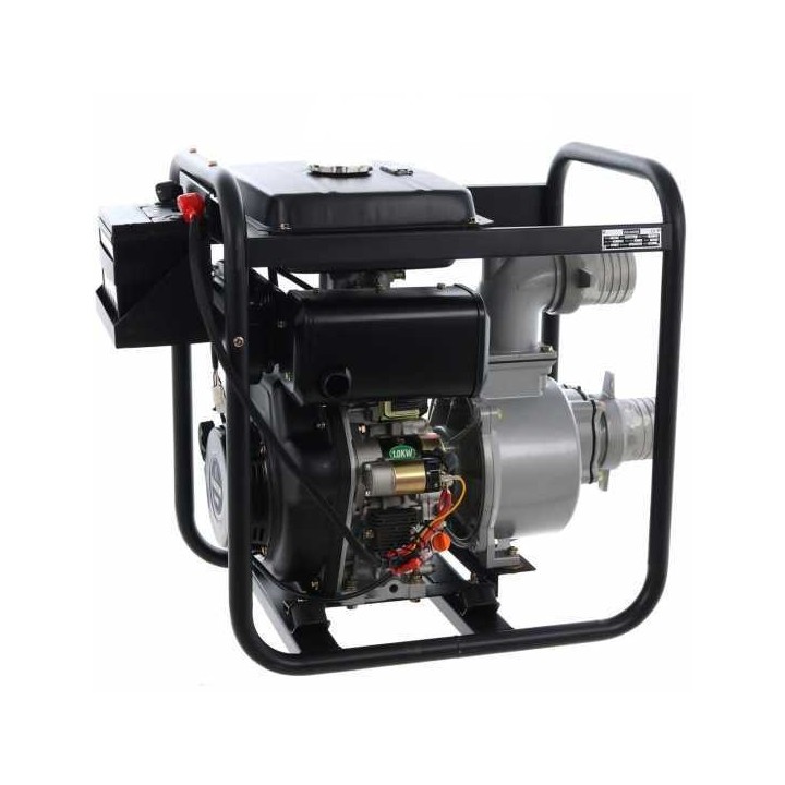 BlackStone BD 10000ES dieselmoottoripumppu 9 5 HP 100 mm liitännät