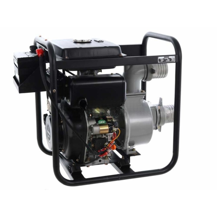BlackStone BD 10000ES dieselmoottoripumppu, 9,5 HP, 100 mm liitännät