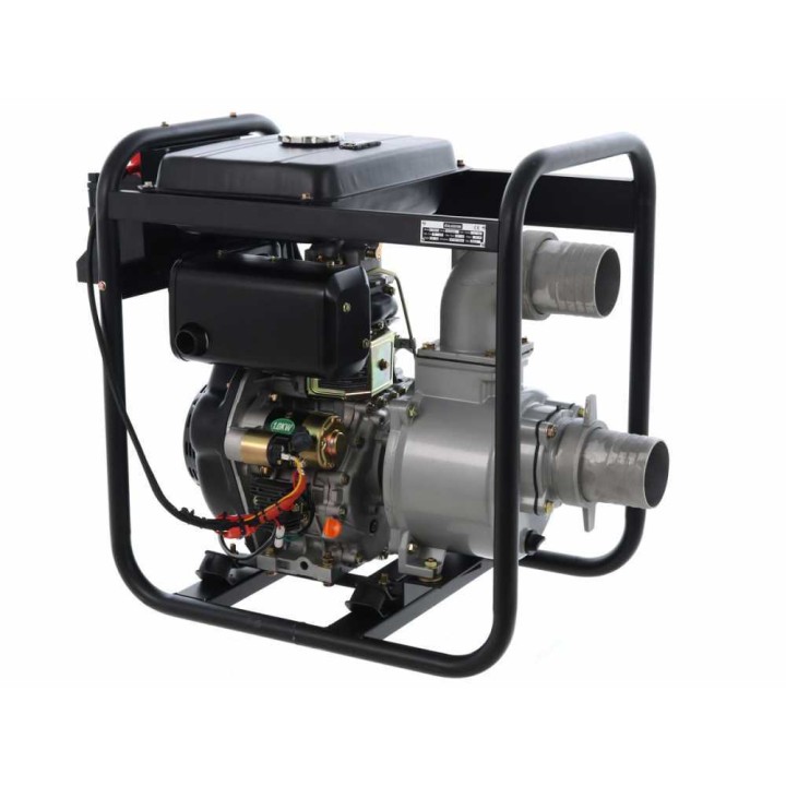BlackStone BD 10000ES dieselmoottoripumppu, 9,5 HP, 100 mm liitännät