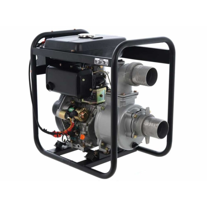 BlackStone BD 10000ES dieselmoottoripumppu, 9,5 HP, 100 mm liitännät