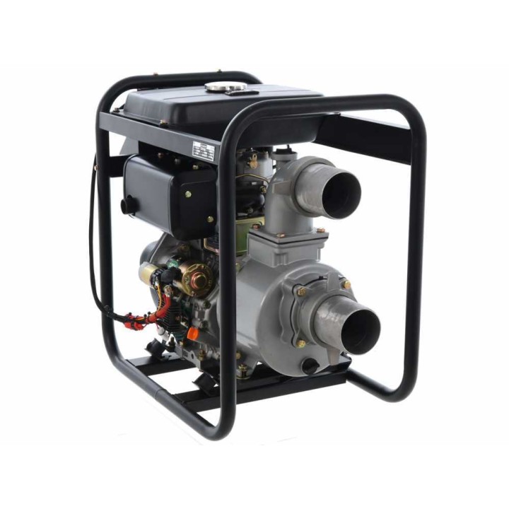 BlackStone BD 10000ES dieselmoottoripumppu, 9,5 HP, 100 mm liitännät
