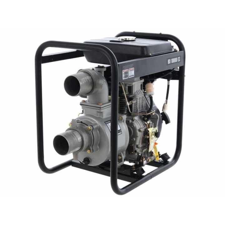 BlackStone BD 10000ES dieselmoottoripumppu, 9,5 HP, 100 mm liitännät