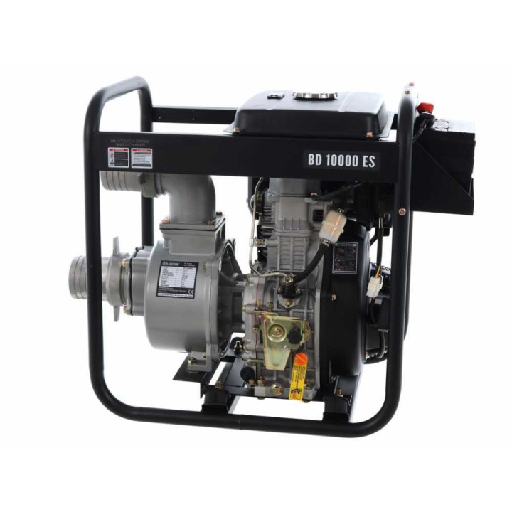 BlackStone BD 10000ES dieselmoottoripumppu, 9,5 HP, 100 mm liitännät