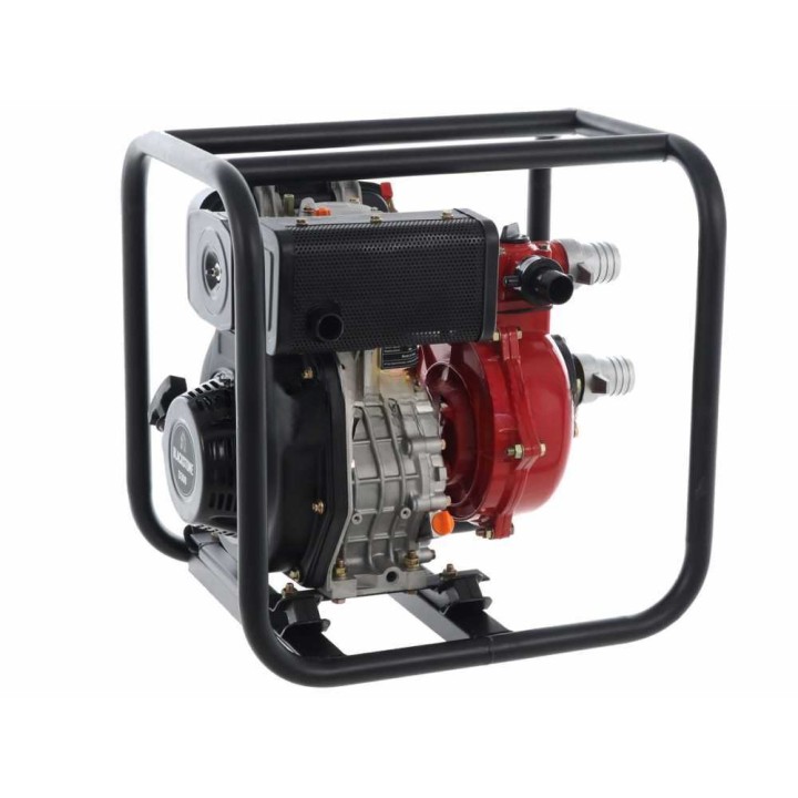 BlackStone BD-H 5000 dieselkäyttöinen korkeapainepumppu, 6 HP, 500 l/min, 50 mm