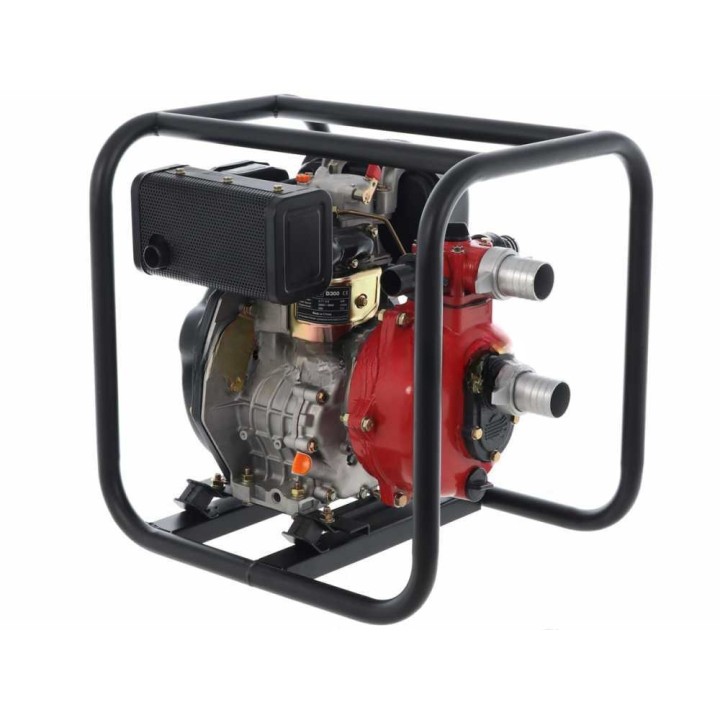 BlackStone BD-H 5000 dieselkäyttöinen korkeapainepumppu, 6 HP, 500 l/min, 50 mm