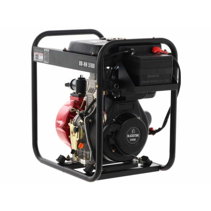 BlackStone BD-HH 5100 diesel-vesipumppu, 9 HP, 500 l/min, 50 mm liitännät