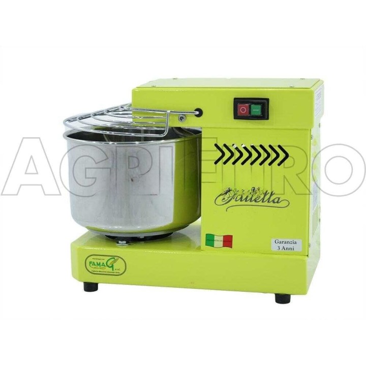 Famag Grilletta IM 5/230 spiraalivaaja, 5 kg, keltainen