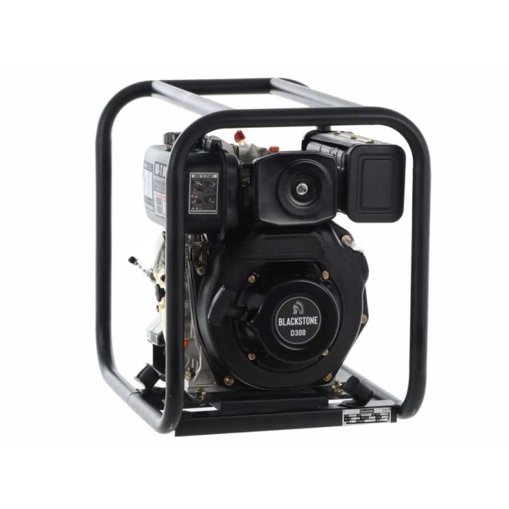 BlackStone BD-T 8000 dieselkäyttöinen likavesipumppu, 6 HP, 80 mm liitännät