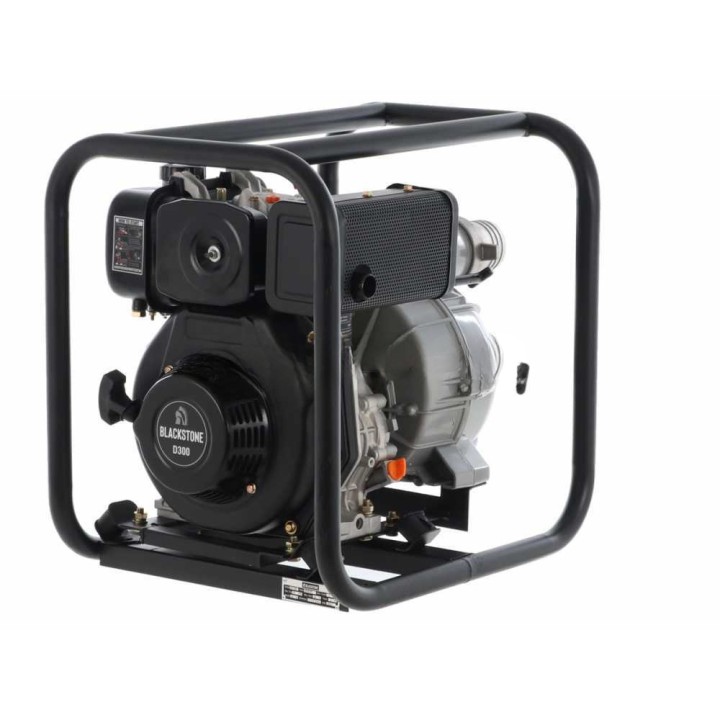 BlackStone BD-T 8000 dieselkäyttöinen likavesipumppu, 6 HP, 80 mm liitännät