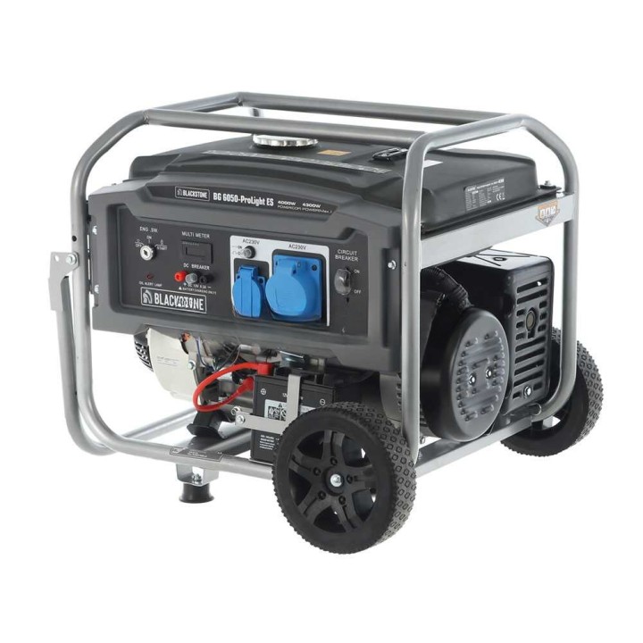 BlackStone BG 6050-ProLight ES generaattori, 4,3 kW, 230 V, AVR ja sähköinen käynnistys