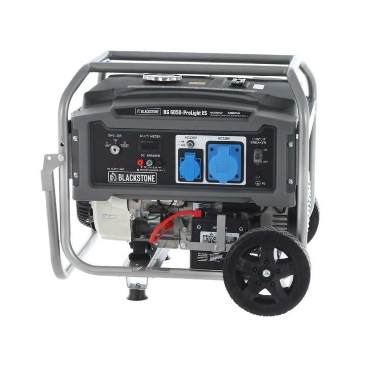 BlackStone BG 6050-ProLight ES generaattori, 4,3 kW, 230 V, AVR ja sähköinen käynnistys