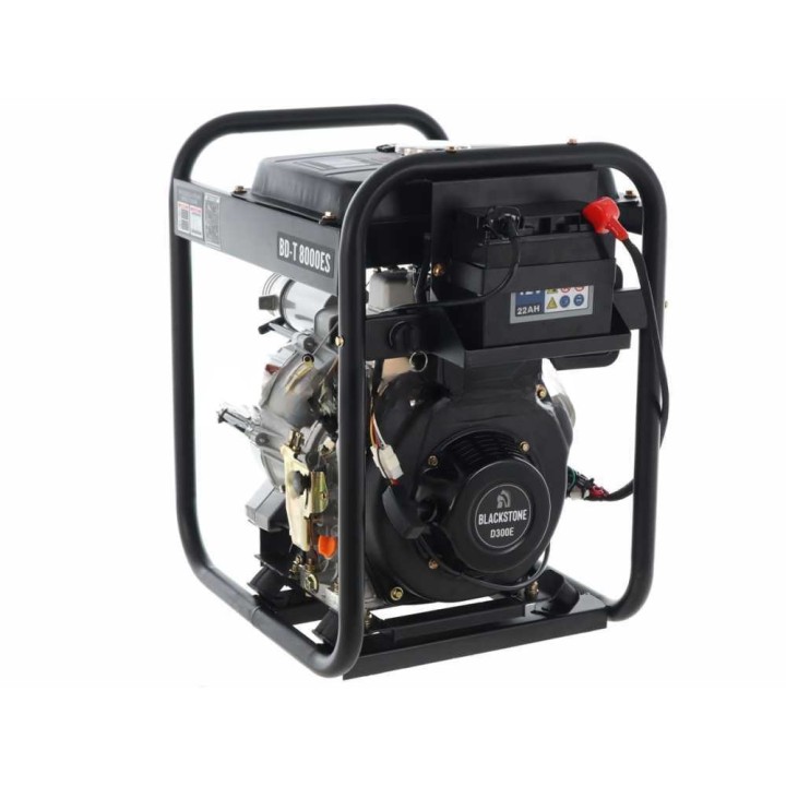 Blackstone BD-T 8000ES dieselkäyttöinen likavesipumppu, 6 HP, 80 mm