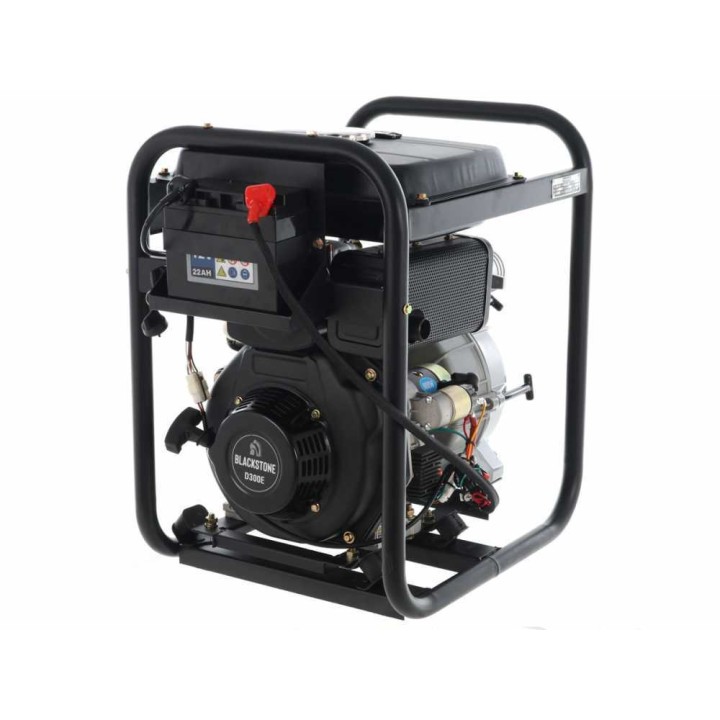 Blackstone BD-T 8000ES dieselkäyttöinen likavesipumppu, 6 HP, 80 mm