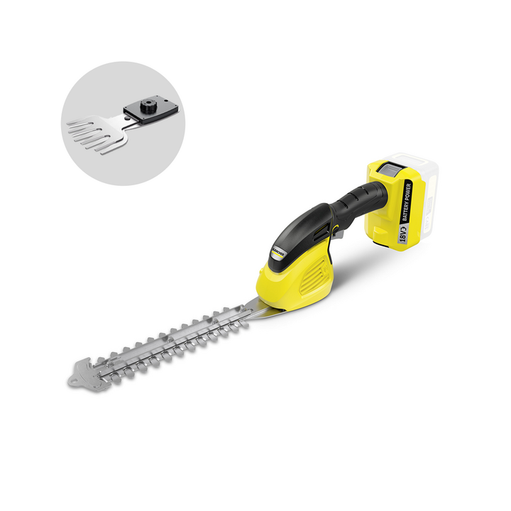 Karcher GSH 18 20 akkuruohosakset 18 V kaksi terää ilman akkua ja laturia