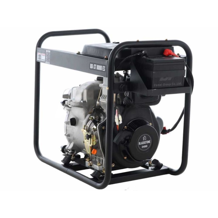 BlackStone BD-ST 8000ES dieselkäyttöinen likavesipumppu, 9,5 HP, 80 mm