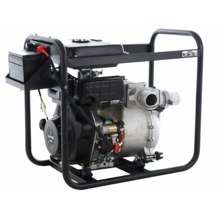 BlackStone BD-ST 8000ES dieselkäyttöinen likavesipumppu, 9,5 HP, 80 mm