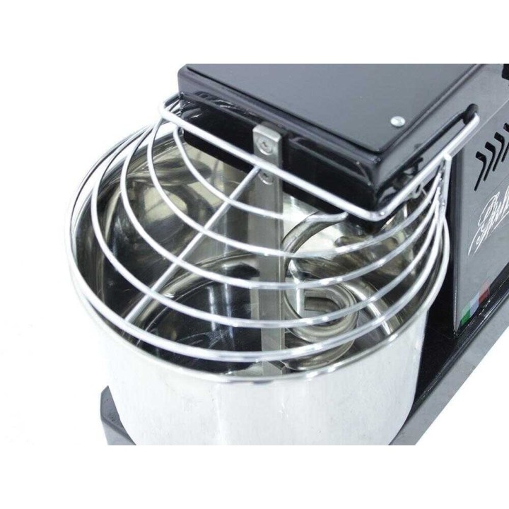 Famag Grilletta IM 5/230 spiraalitaikinakone, 5 kg, 370 W, 230 V, musta