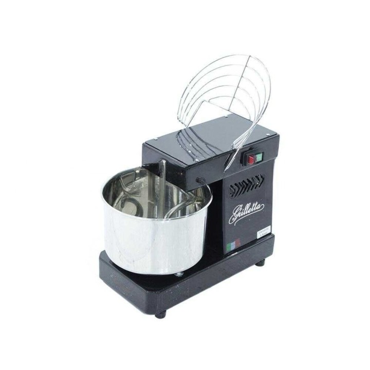 Famag Grilletta IM 5/230 spiraalitaikinakone, 5 kg, 370 W, 230 V, musta