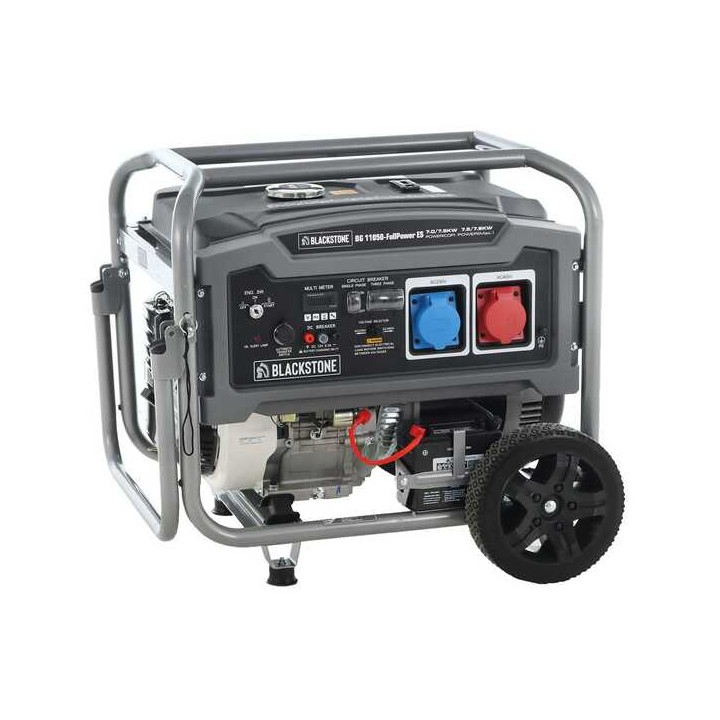 BlackStone BG 11050 FullPower ES bensiinikäyttöinen generaattori 7 5 kW AVR
