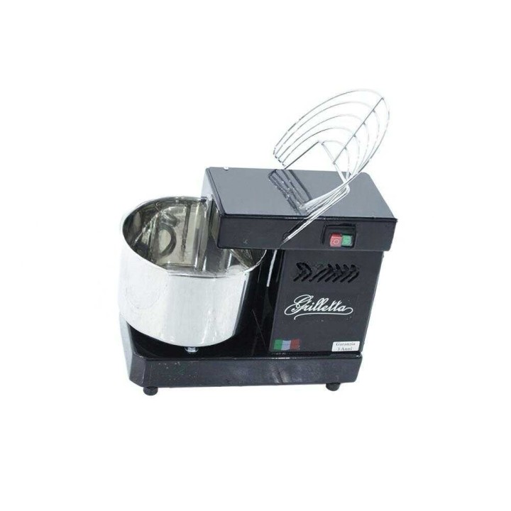 Famag Grilletta IM 5/230 spiraalitaikinakone, 5 kg, 370 W, 230 V, musta