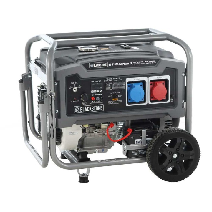 BlackStone BG 11050-FullPower ES bensiinikäyttöinen generaattori, 7,5 kW, AVR