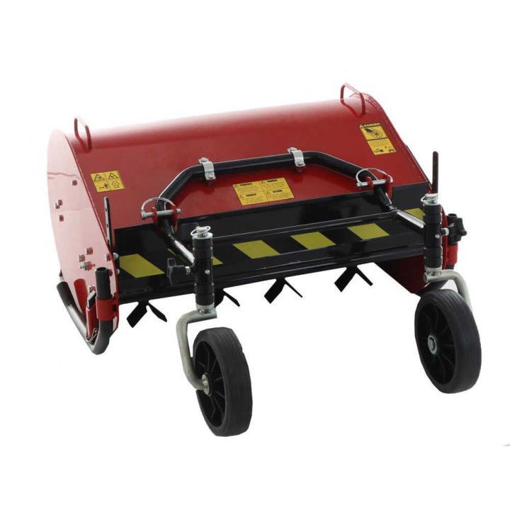 100 cm raskaan sarjan kasvustonmurskain 2-pyöräiseen motokultivaattoriin, vähintään 15 HP