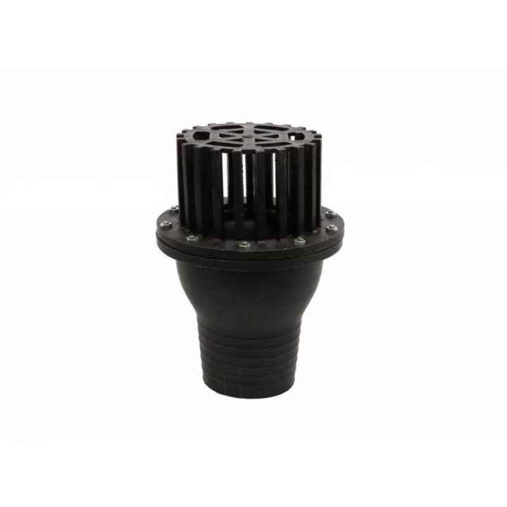 BlackStone pohjaventtiili 4 tuumaa, 100 mm, takaiskuventtiili