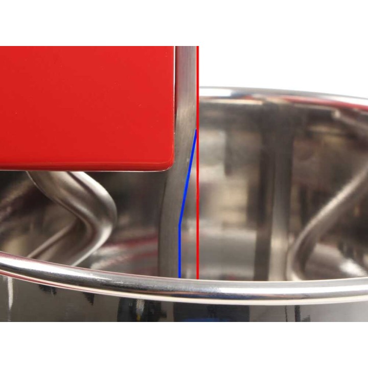 Famag Grilletta IM 5/230 Rosa spiraalitaikinakone, 5 kg, 230 V
