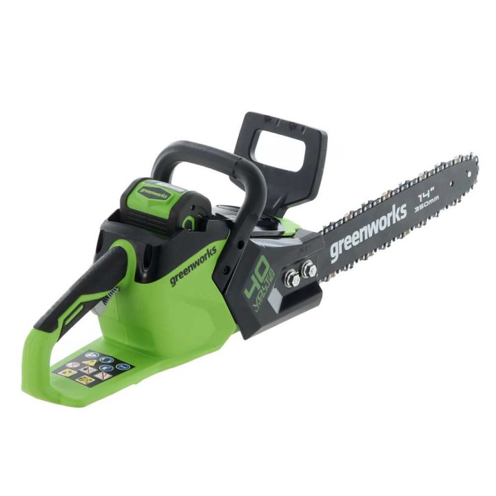 Greenworks GD40CS15 akkumoottorisaha, 40 V, 35 cm, ilman akkua ja laturia