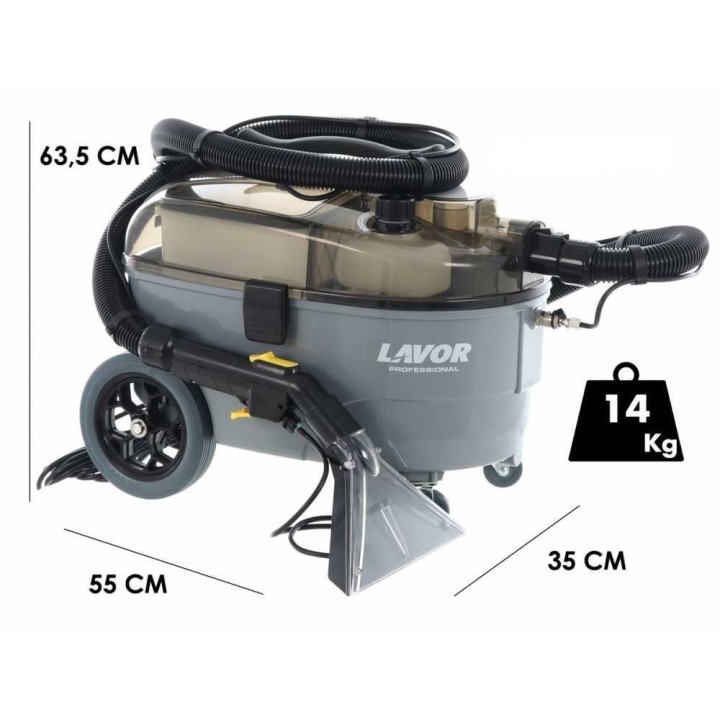 Lavor Jupiter painehuuhteluimuri tekstiileille, 1 100 W, 230 V
