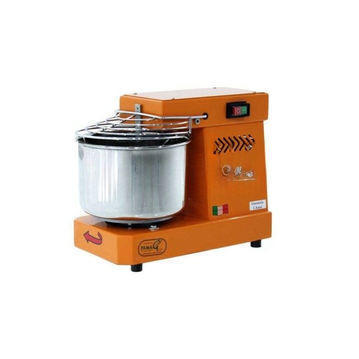 Famag Grilletta IM 5/230 spiralitaikinakone, 5 kg, oranssi