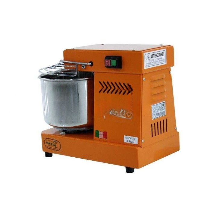 Famag Grilletta IM 5/230 spiralitaikinakone, 5 kg, oranssi