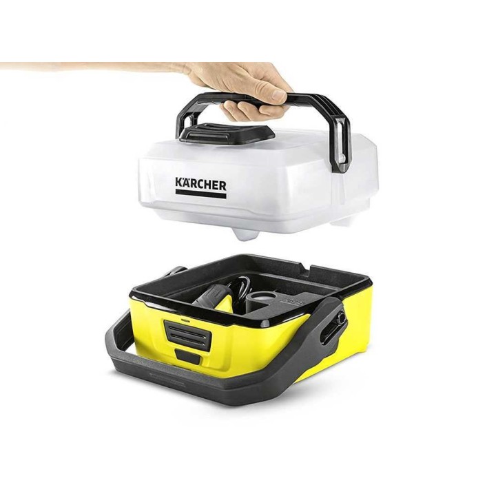 Karcher OC3 kannettava kylmävesipainepesuri, 5 bar, 4 l, litiumioniakku