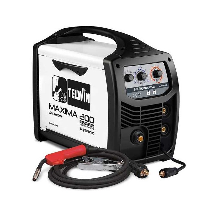 Telwin Maxima 200 Synergic moniprosessi invertteri 20 170 A 230 V