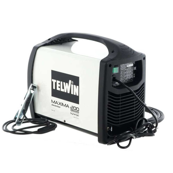 Telwin Maxima 200 Synergic moniprosessi-invertteri, 20–170 A, 230 V
