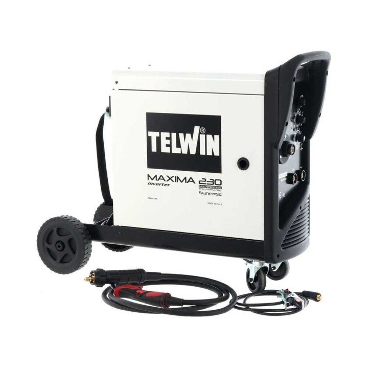 Telwin Maxima 230 Synergic moniprosessi-invertterihitsauskone, 20–220 A, 230 V