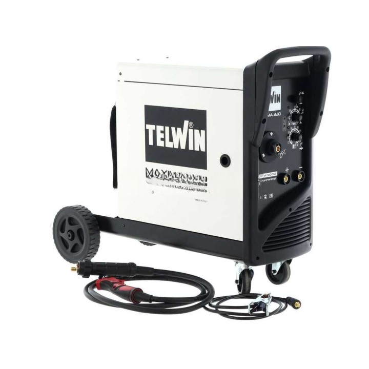 Telwin Maxima 230 Synergic moniprosessi-invertterihitsauskone, 20–220 A, 230 V