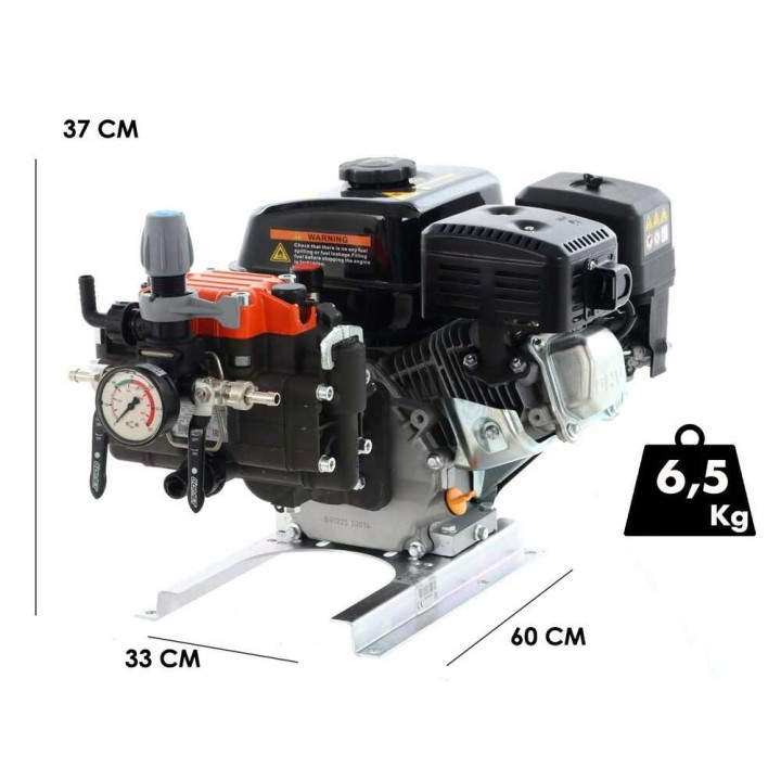 Comet MP 30 -kalvopumppu ruiskutukseen, 5 HP, 30 l/min, 30 bar
