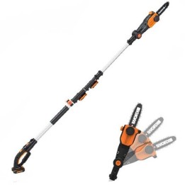 Worx WG349E akkukäyttöinen oksasaha teleskooppivarrella 20 V 2 Ah