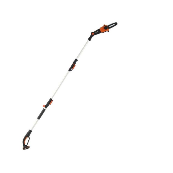 Worx WG349E akkukäyttöinen oksasaha teleskooppivarrella, 20 V, 2 Ah