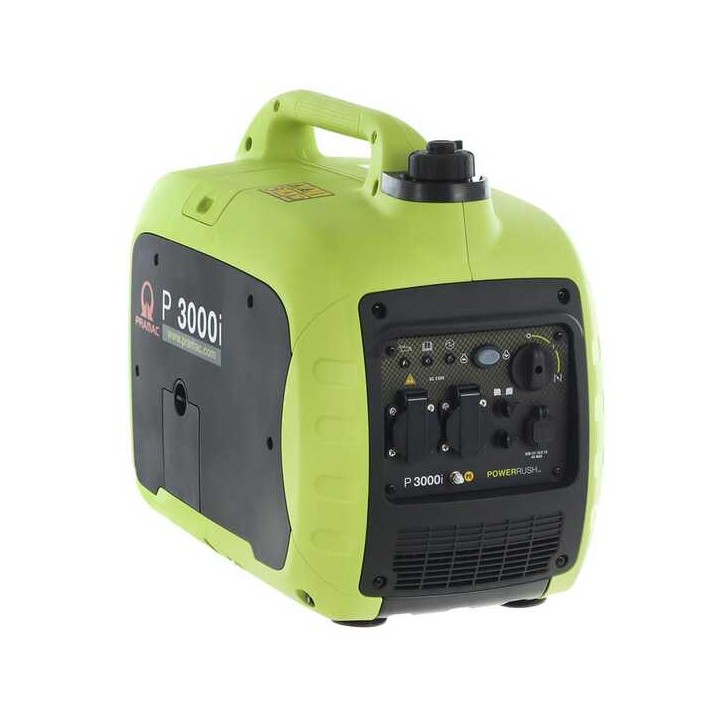Pramac P3000I invertterigeneraattori 2 6 kW 230 V bensiinikäyttöinen