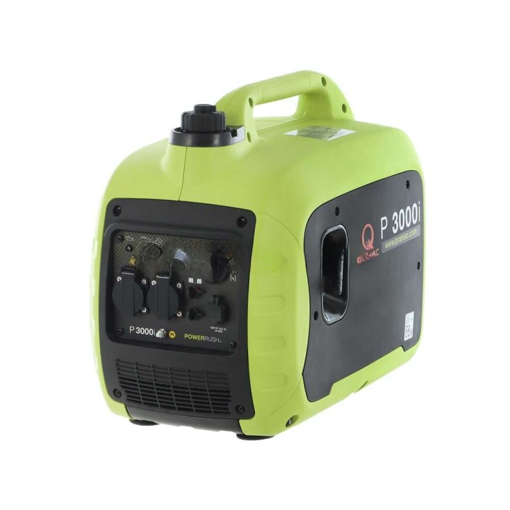 Pramac P3000I invertterigeneraattori, 2,6 kW, 230 V, bensiinikäyttöinen