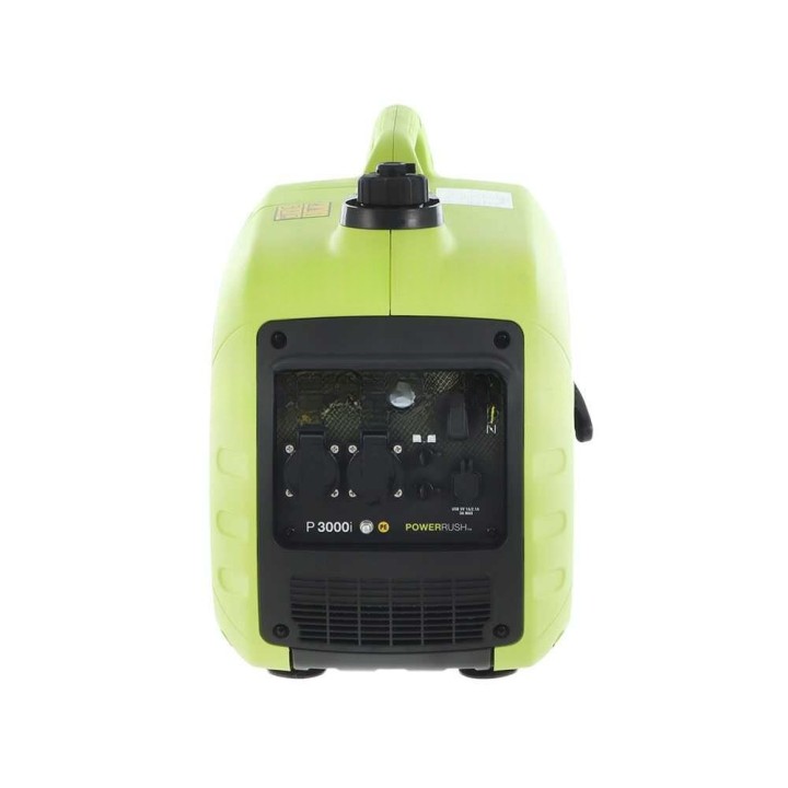 Pramac P3000I invertterigeneraattori, 2,6 kW, 230 V, bensiinikäyttöinen