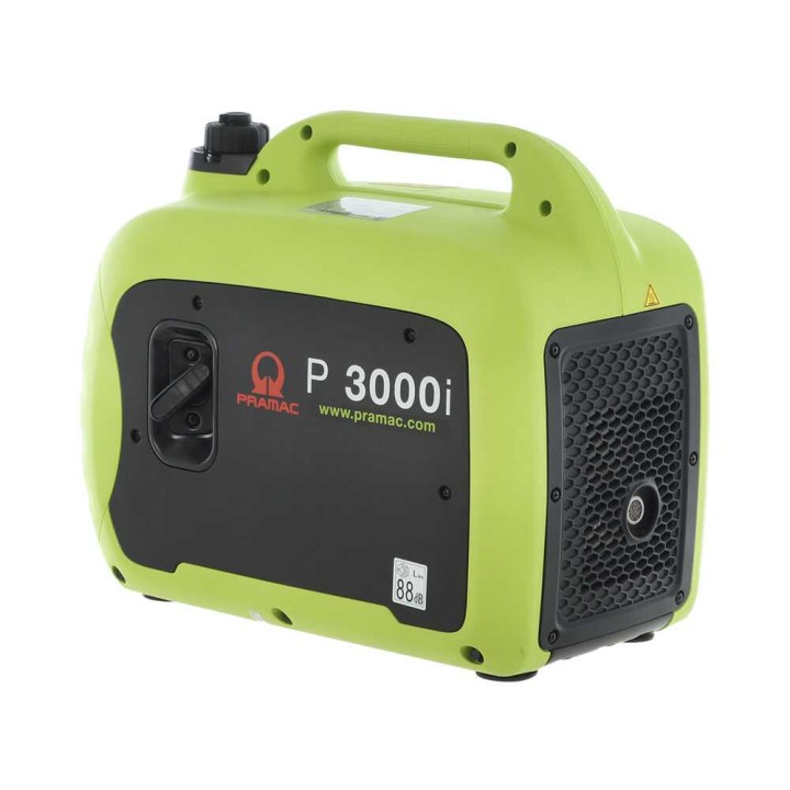 Pramac P3000I invertterigeneraattori, 2,6 kW, 230 V, bensiinikäyttöinen